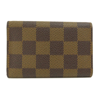 LOUIS VUITTON N62630 Multicles6 Damier Ebenu key holder Damier canvas Ladies [Used]
