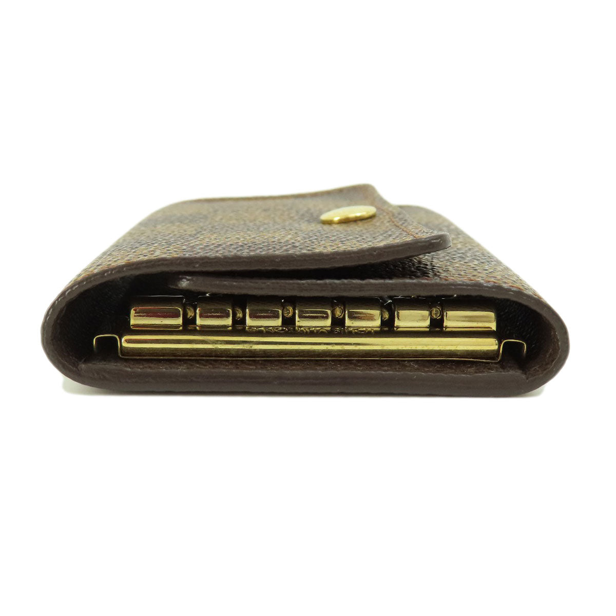 LOUIS VUITTON N62630 Multicles6 Damier Ebenu key holder Damier canvas Ladies [Used]