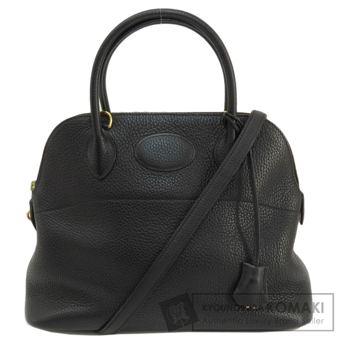 HERMES   Handbag Bolide31 Black Black GoldHardware Taurillon Clemence Ladies