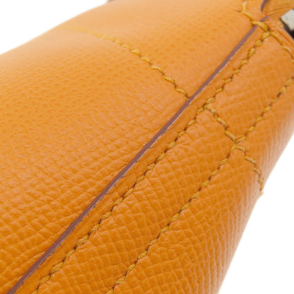 HERMES Bolide27 Apricot SilverHardware Handbag Epsom Ladies [Used]