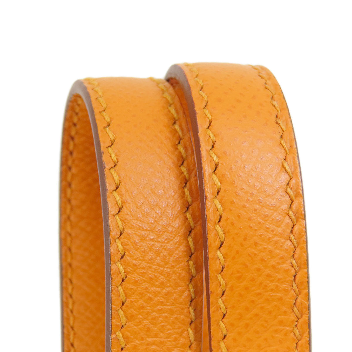 HERMES Bolide27 Apricot SilverHardware Handbag Epsom Ladies [Used]