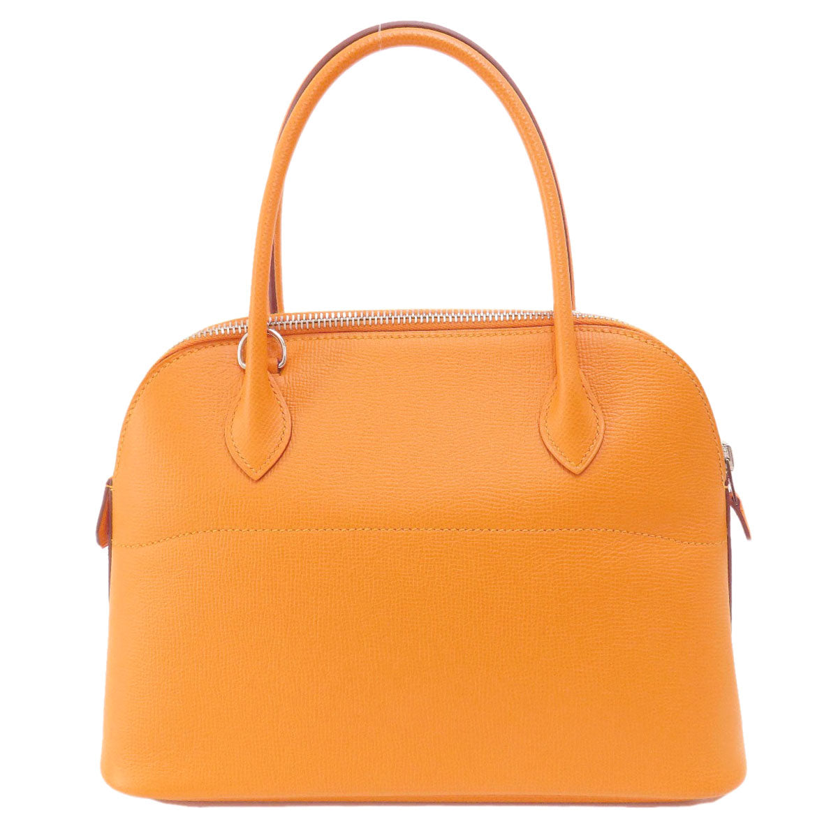 HERMES Bolide27 Apricot SilverHardware Handbag Epsom Ladies [Used]