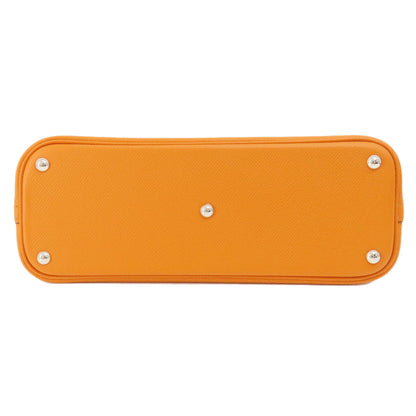 HERMES Bolide27 Apricot SilverHardware Handbag Epsom Ladies [Used]