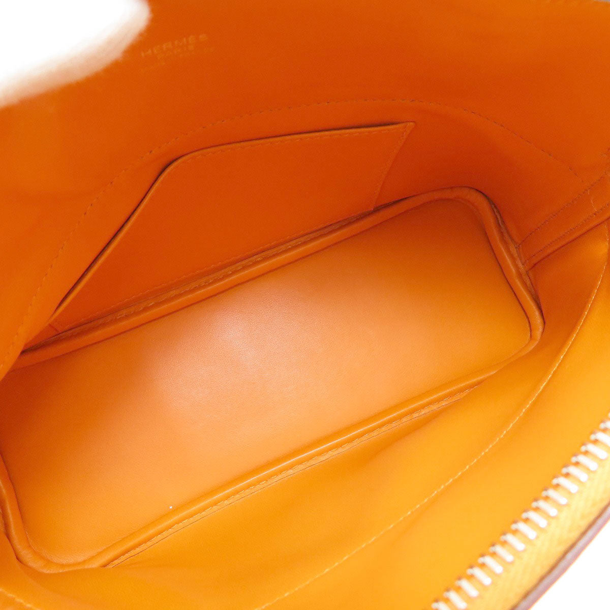 HERMES Bolide27 Apricot SilverHardware Handbag Epsom Ladies [Used]