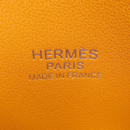 HERMES Bolide27 Apricot SilverHardware Handbag Epsom Ladies [Used]