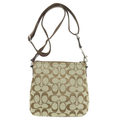 COACH   Shoulder Bag Signature Canvas Ladies