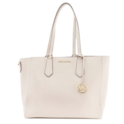 Michael Kors logo Tote Bag Leather Ladies [Used]