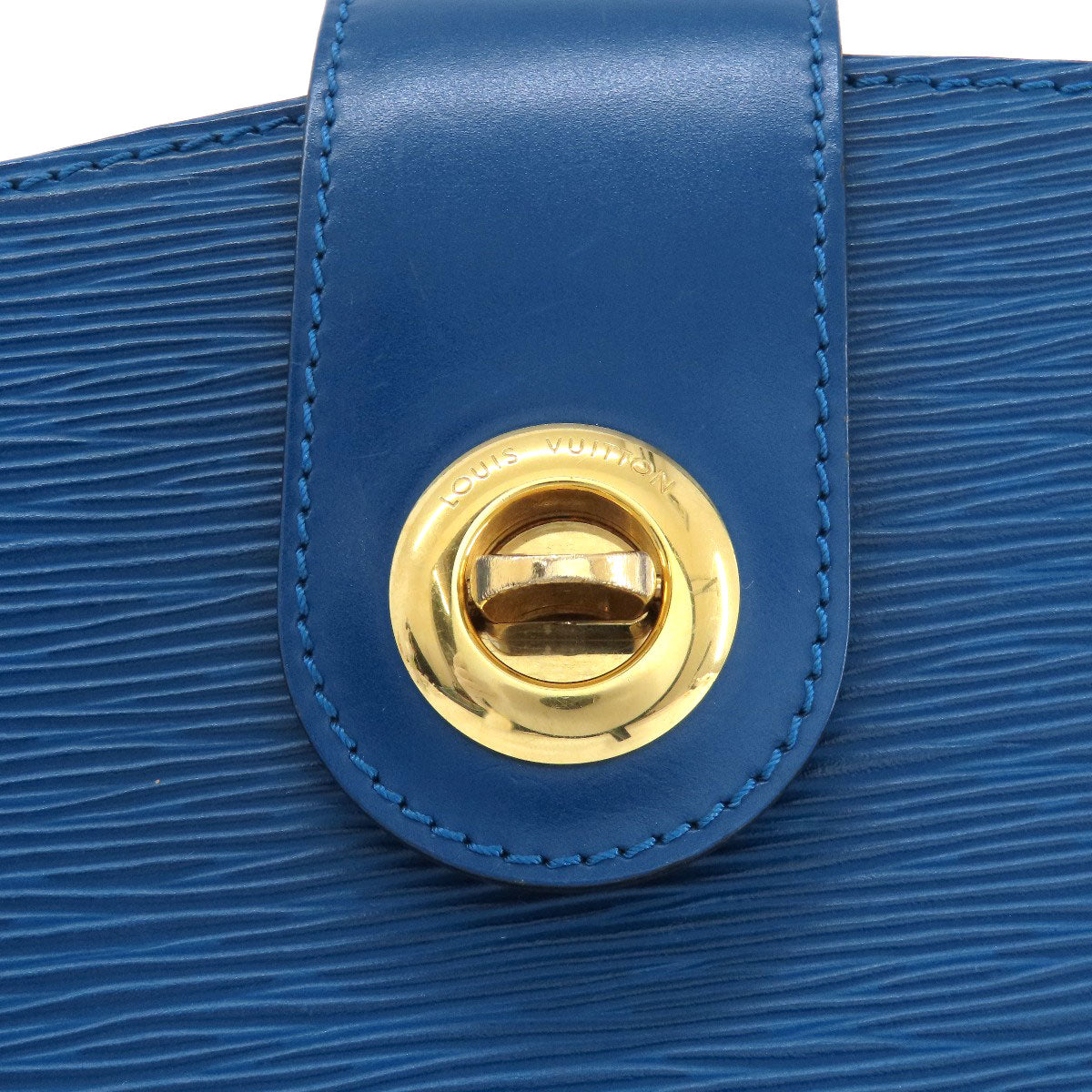 LOUIS VUITTON  M52255 Tote Bag Cluny Toledo Blue Epi Leather Ladies