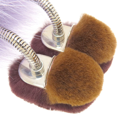 FENDI   key ring monster Fur Ladies