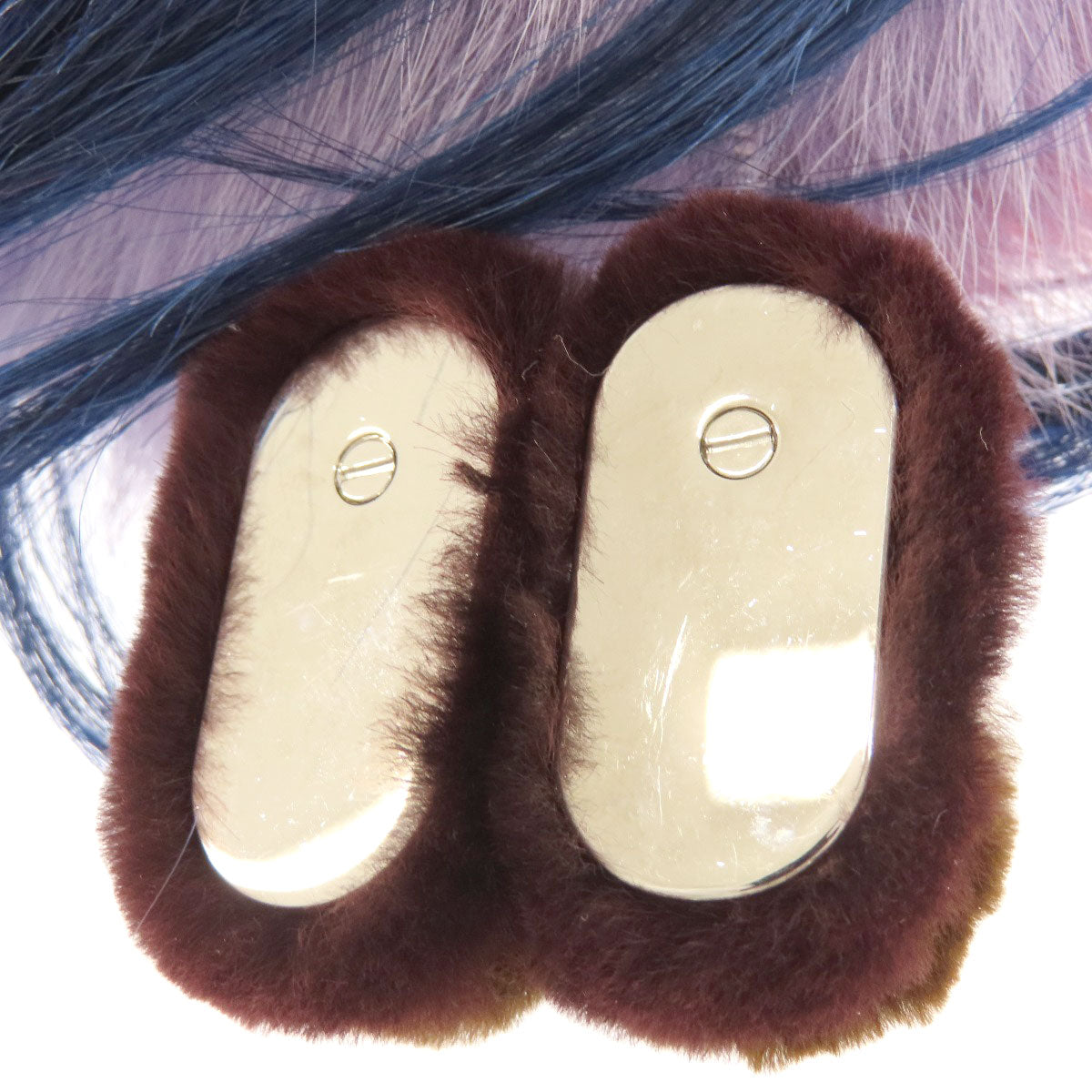 FENDI   key ring monster Fur Ladies