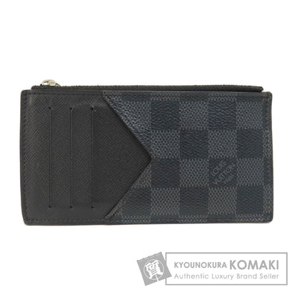 LOUIS VUITTON  N64038 coin purse Coin card holder Damier Graphite Damier canvas mens