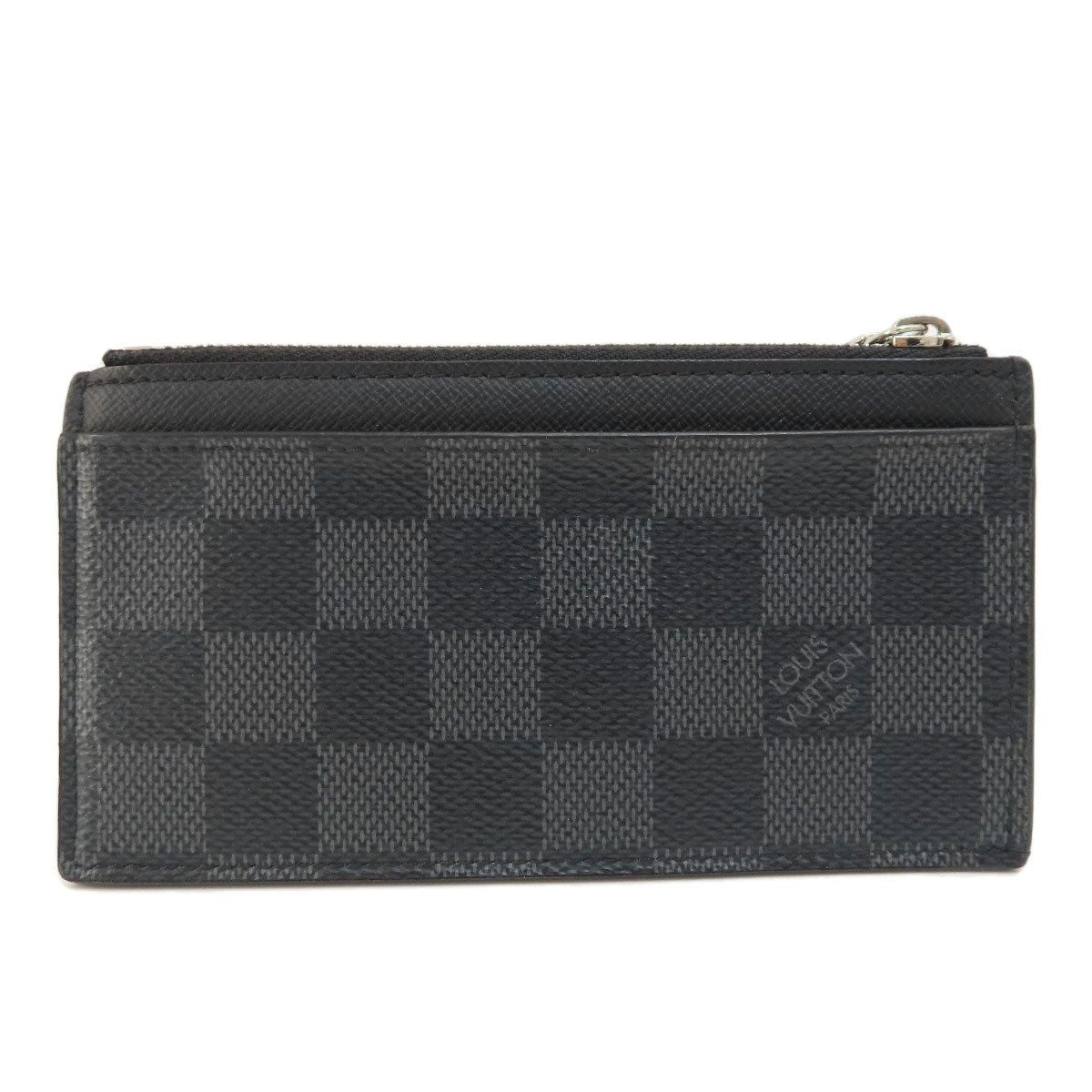 LOUIS VUITTON  N64038 coin purse Coin card holder Damier Graphite Damier canvas mens