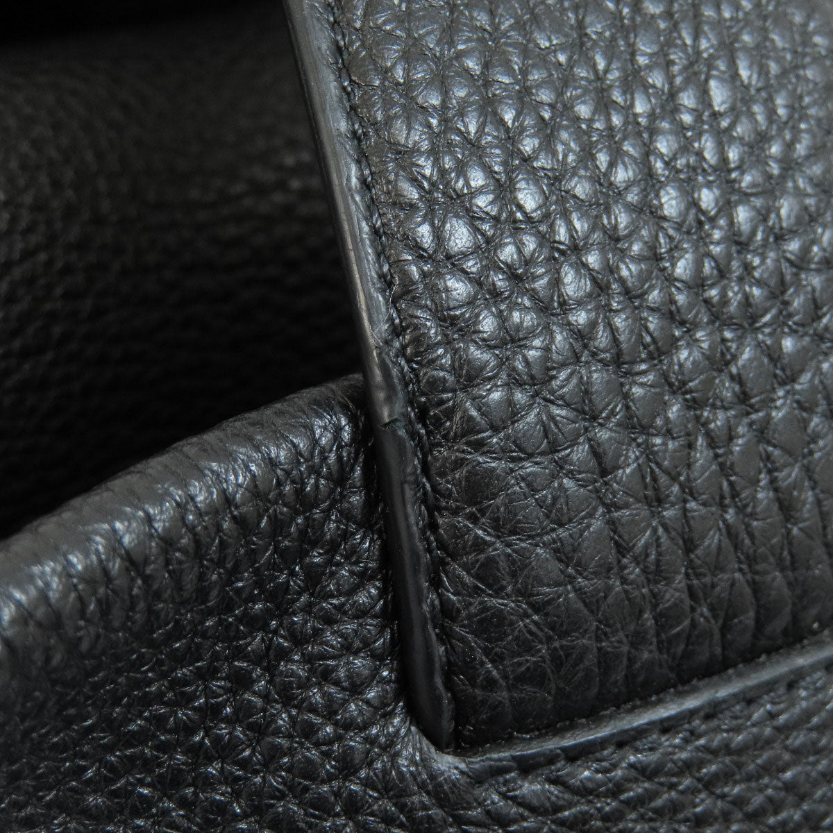 PRADA logo Tote Bag Leather Ladies [Used]