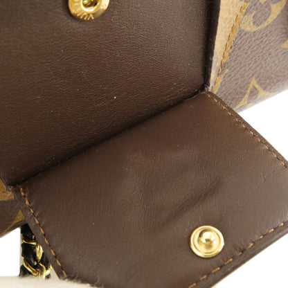 LOUIS VUITTON  M68796 Long wallet (with coin pocket) Zippy Wallet Monogram Reverse Shady Monogram reverse Ladies