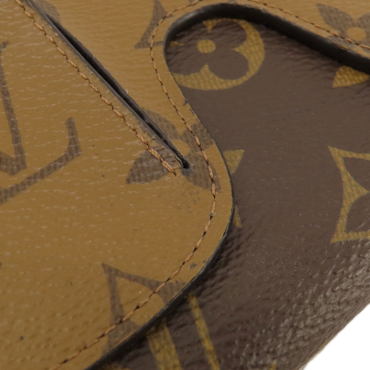 LOUIS VUITTON M68796 Zippy Wallet Monogram Reverse Shady Long wallet (with coin pocket) Monogram reverse Ladies [Used]