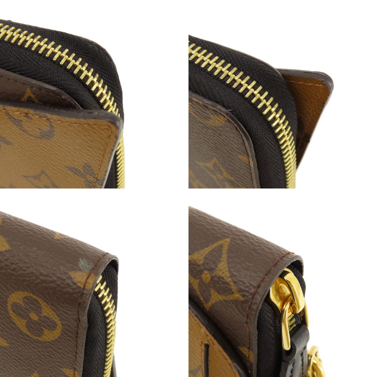 LOUIS VUITTON M68796 Zippy Wallet Monogram Reverse Shady Long wallet (with coin pocket) Monogram reverse Ladies [Used]