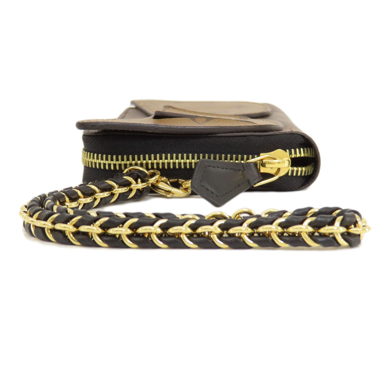 LOUIS VUITTON M68796 Zippy Wallet Monogram Reverse Shady Long wallet (with coin pocket) Monogram reverse Ladies [Used]