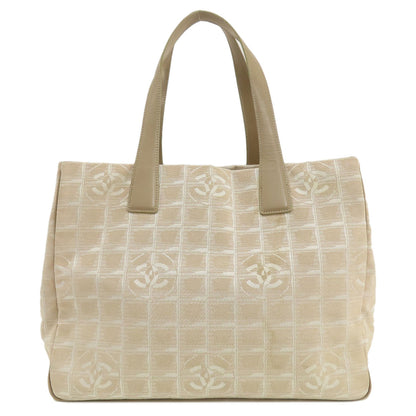 CHANEL   Tote Bag New Travel Line MM Nylon jacquard Ladies