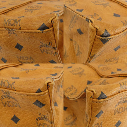 MCM Logo design Shoulder Bag Leather Ladies [Used]