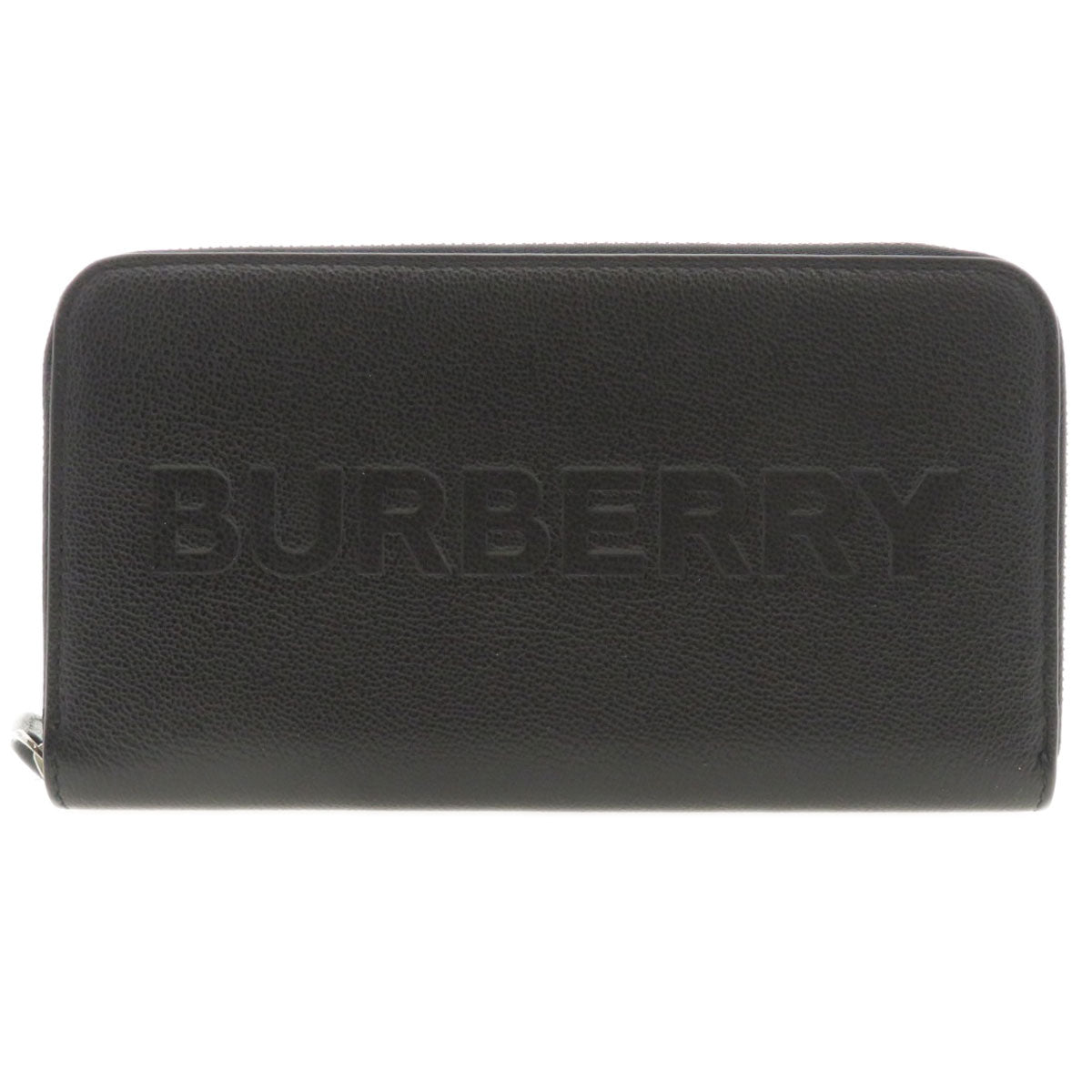 BURBERRY   Long wallet (with coin pocket) Logo motif Leather Ladies