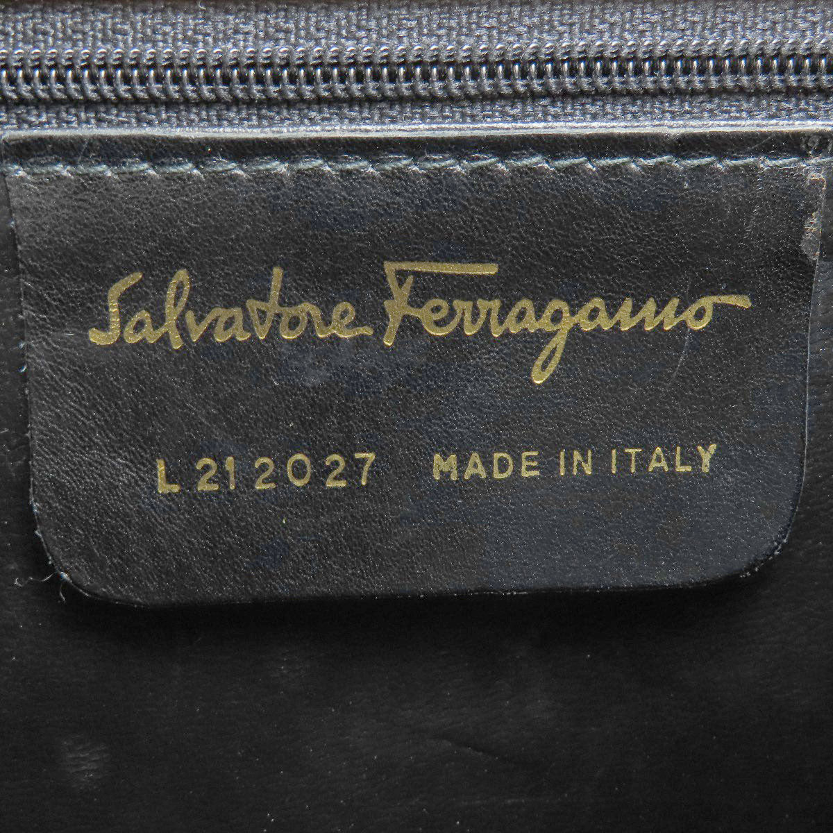 Salvatore Ferragamo   Shoulder Bag Simple design Leather Ladies