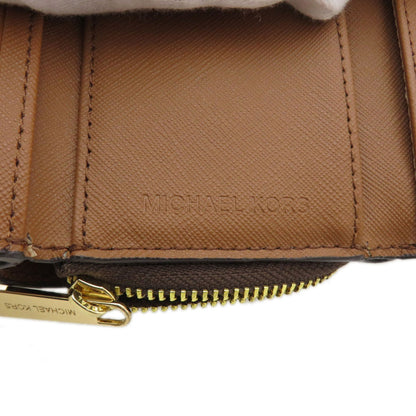 Michael Kors Tri-fold mini wallet Bifold Wallet with Coin Pocket PVC Ladies [Used]