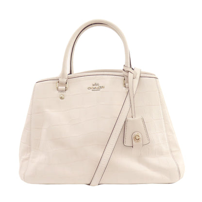 COACH  F37097 Tote Bag Logo 2WAY Leather Ladies