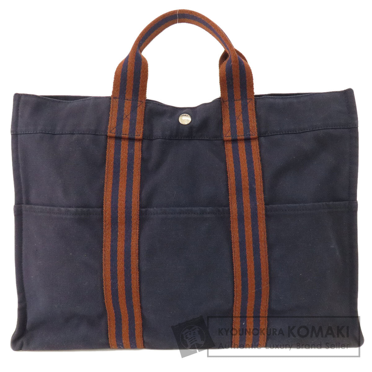 HERMES   Tote Bag suck fool toeMM Canvas Ladies