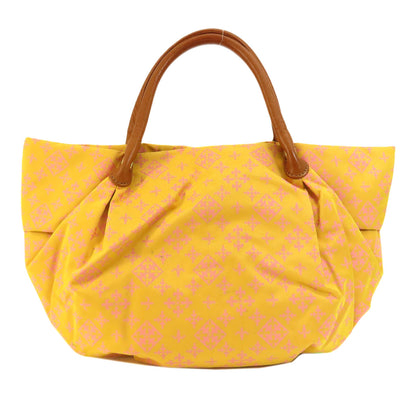 russet Lily crest Handbag Nylon Ladies [Used]