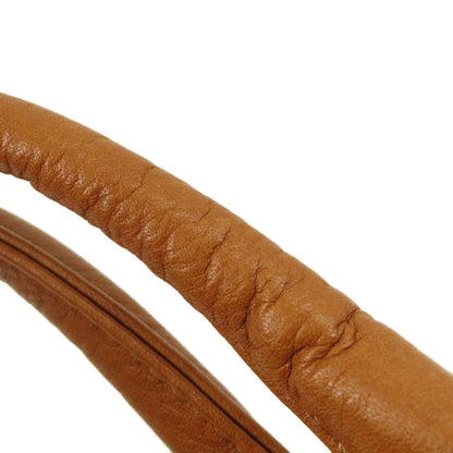 russet Lily crest Handbag Nylon Ladies [Used]