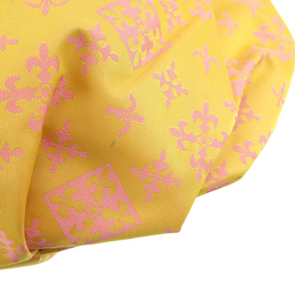 russet Lily crest Handbag Nylon Ladies [Used]