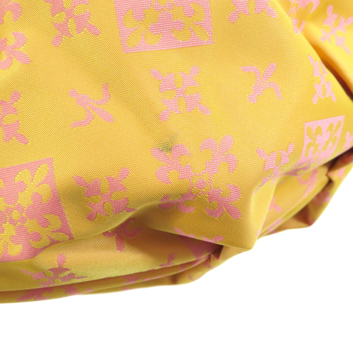 russet Lily crest Handbag Nylon Ladies [Used]