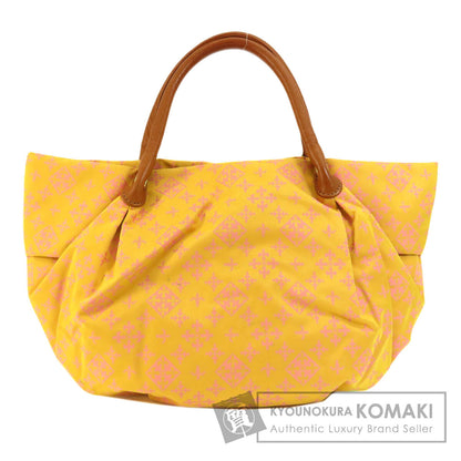 russet Lily crest Handbag Nylon Ladies [Used]