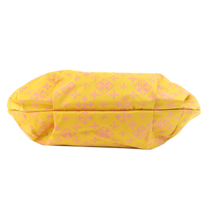 russet Lily crest Handbag Nylon Ladies [Used]