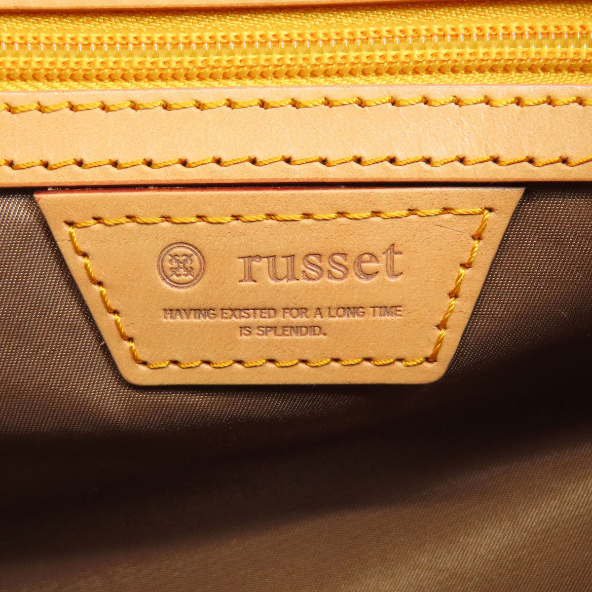 russet Lily crest Handbag Nylon Ladies [Used]