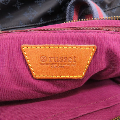 russet   Tote Bag Yuri crest 2WAY Nylon Ladies