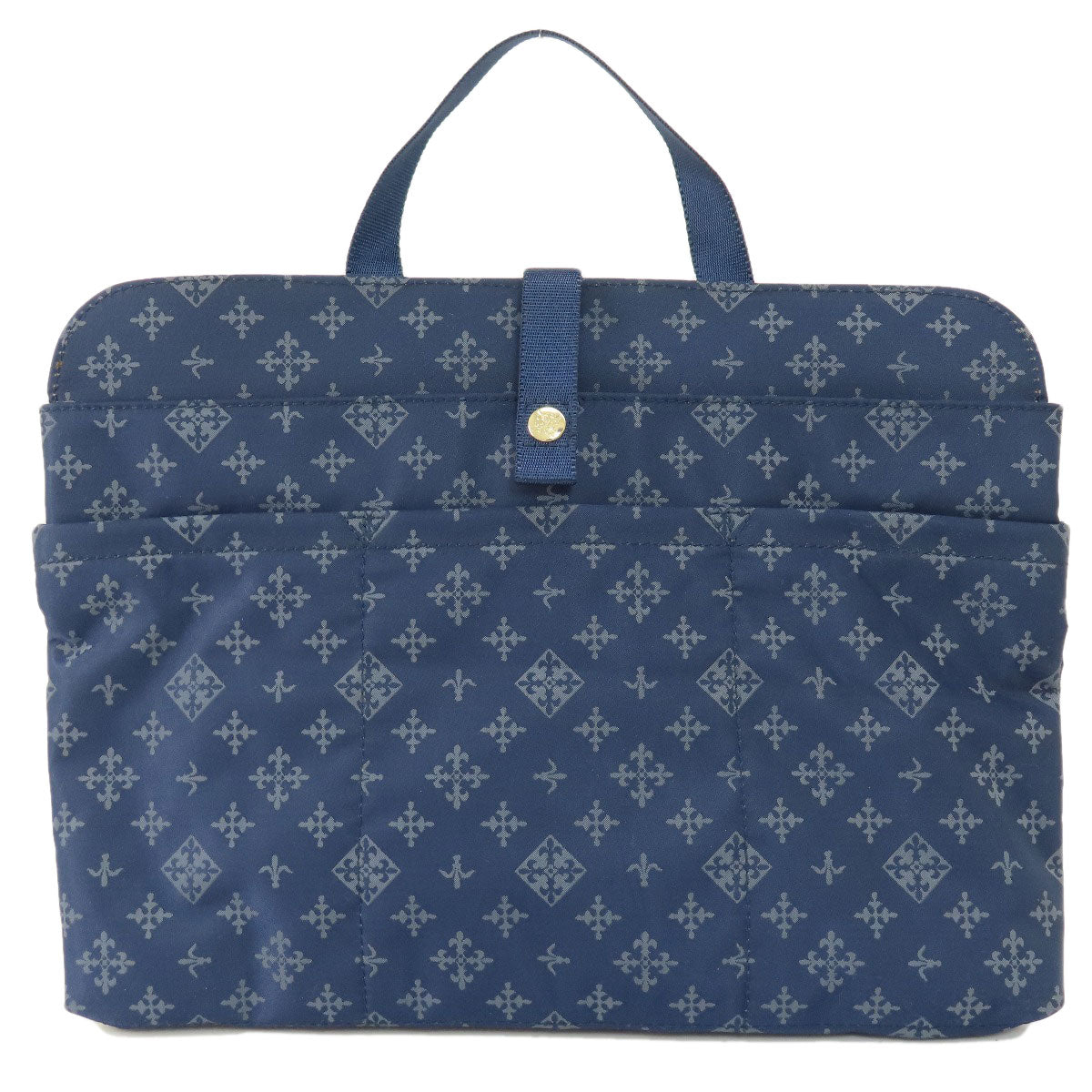 russet Lily crest Handbag Nylon Ladies [Used]