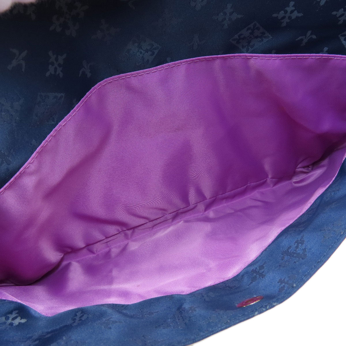 russet Lily crest Handbag Nylon Ladies [Used]