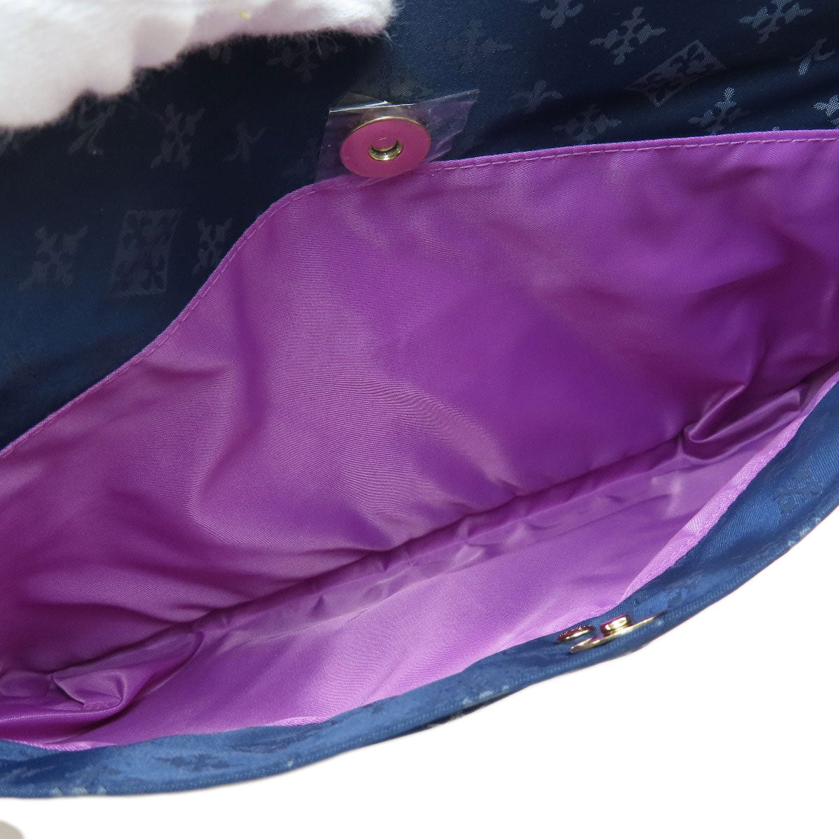 russet Lily crest Handbag Nylon Ladies [Used]