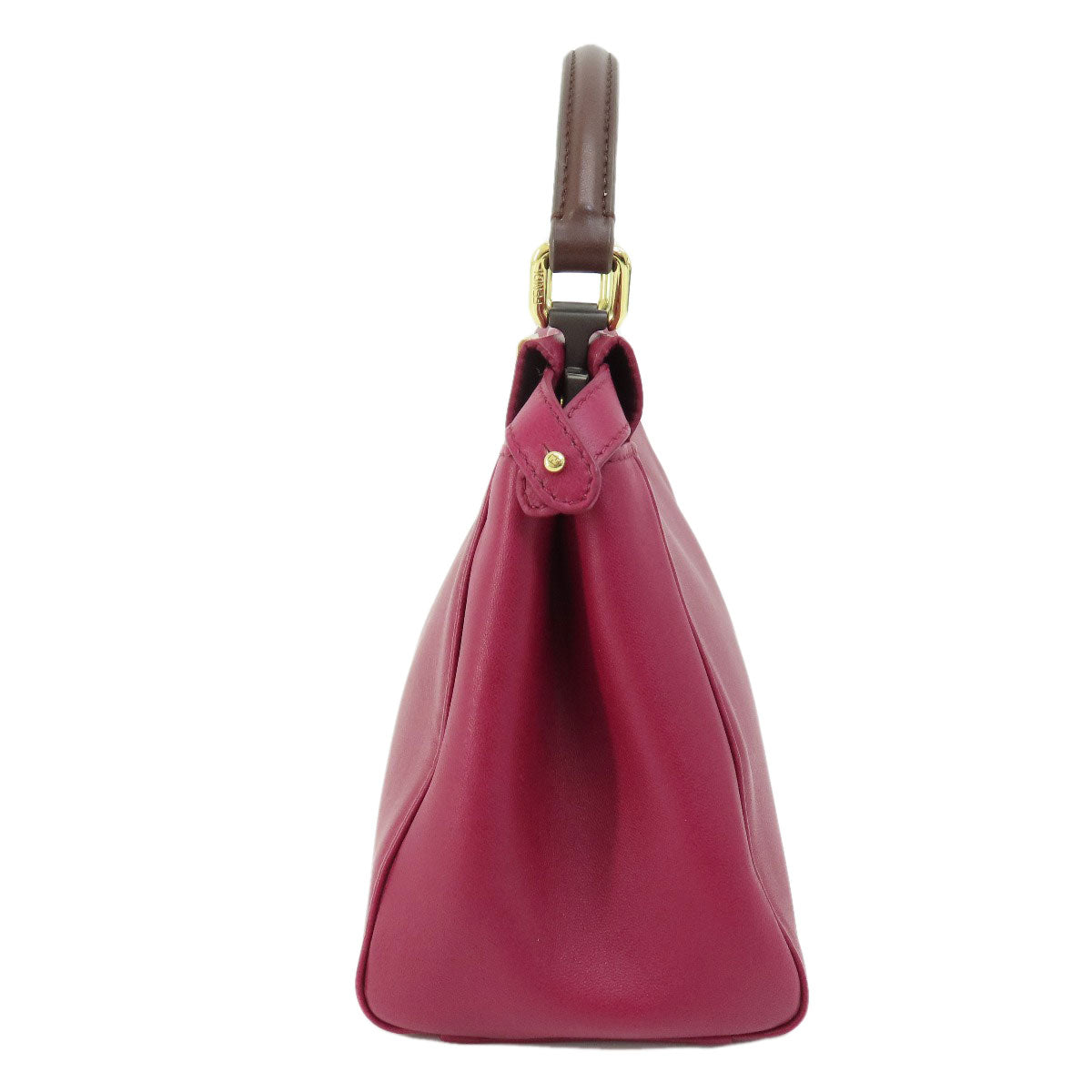 FENDI Peek-a-boo mini Handbag Calf Ladies [Used]