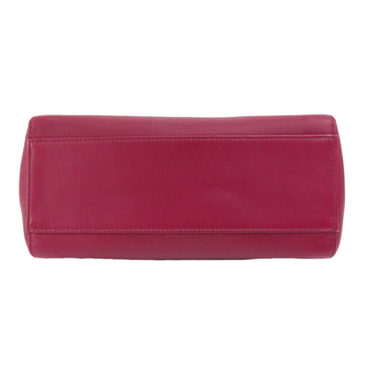 FENDI Peek-a-boo mini Handbag Calf Ladies [Used]