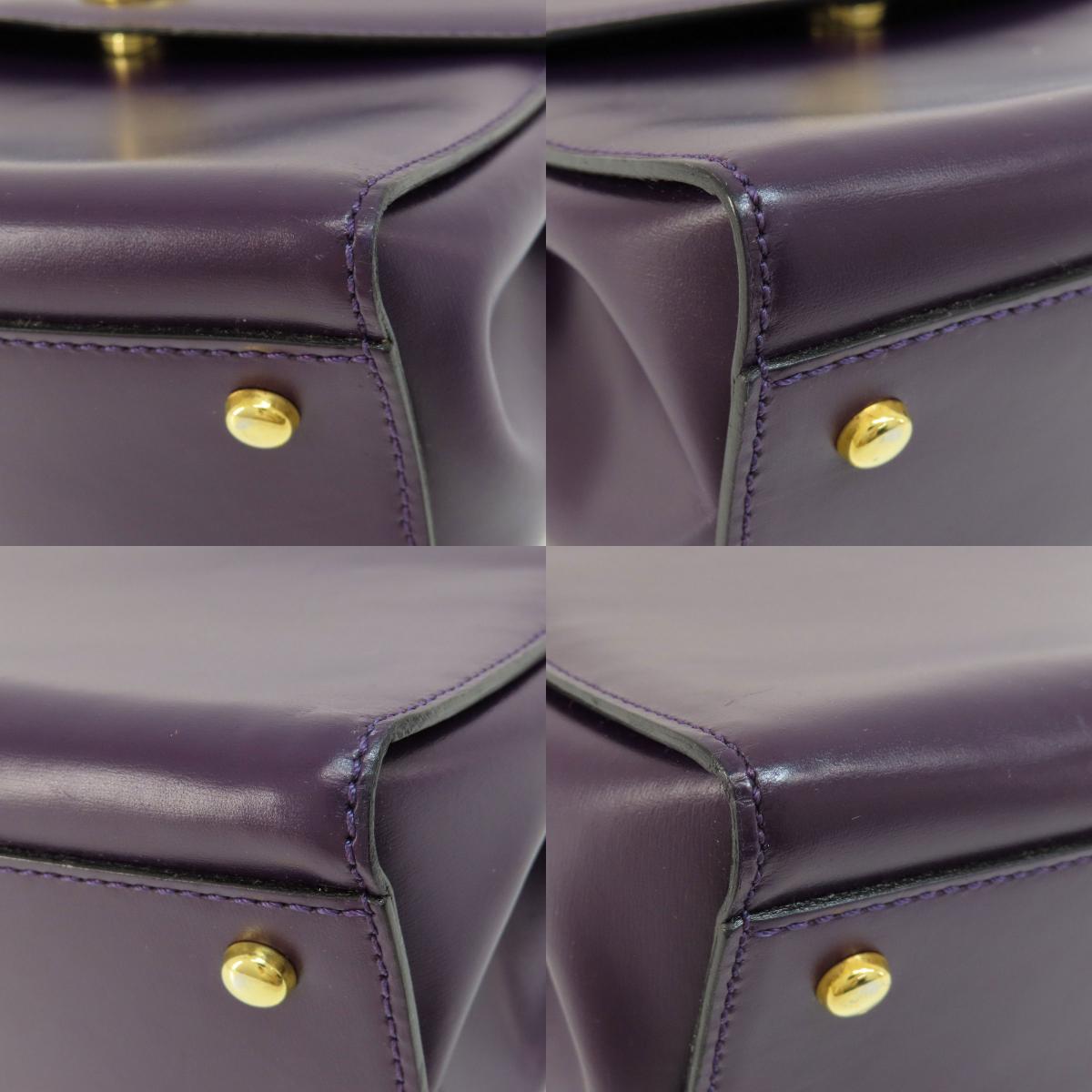 CELINE Star ball Handbag Leather Ladies [Used]