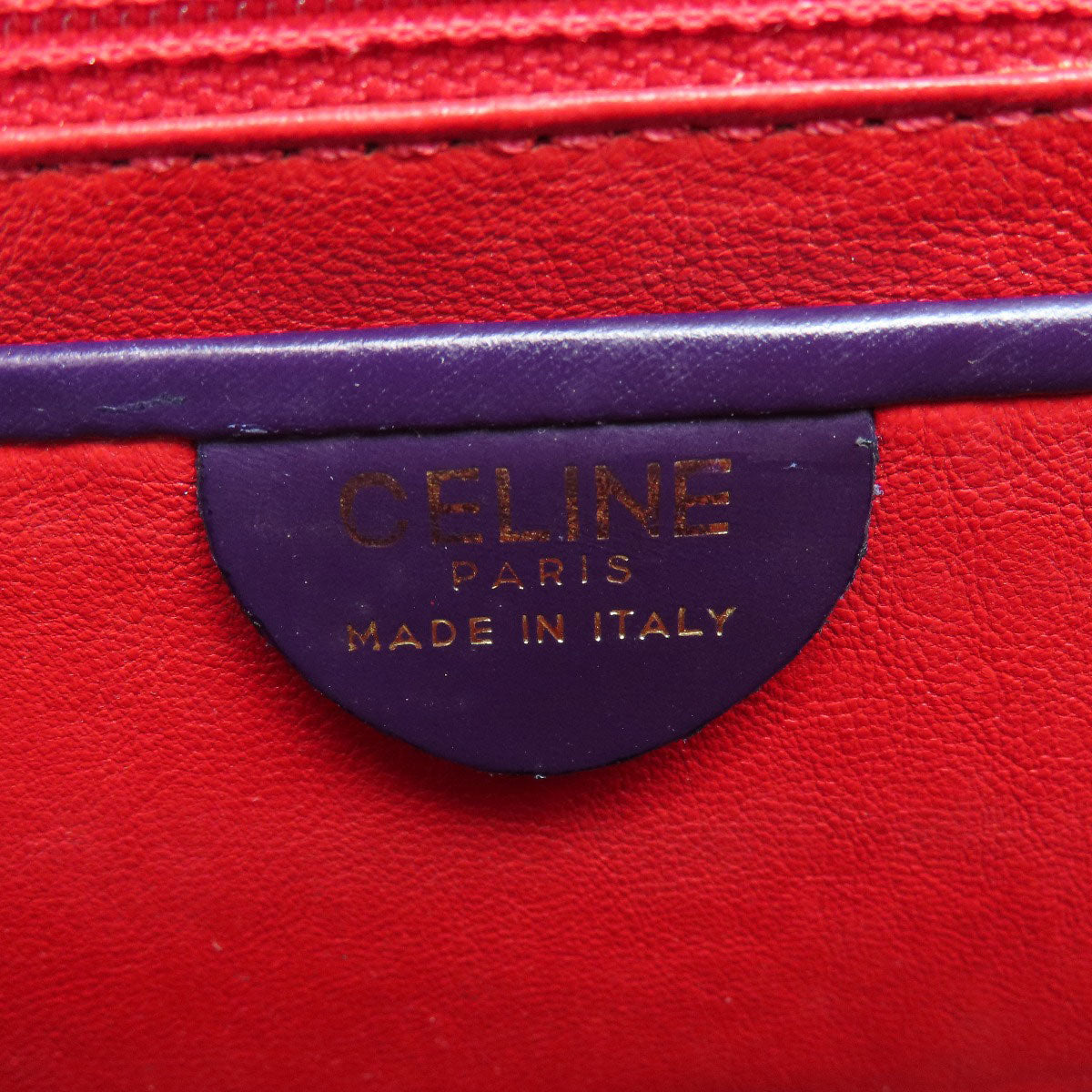 CELINE Star ball Handbag Leather Ladies [Used]