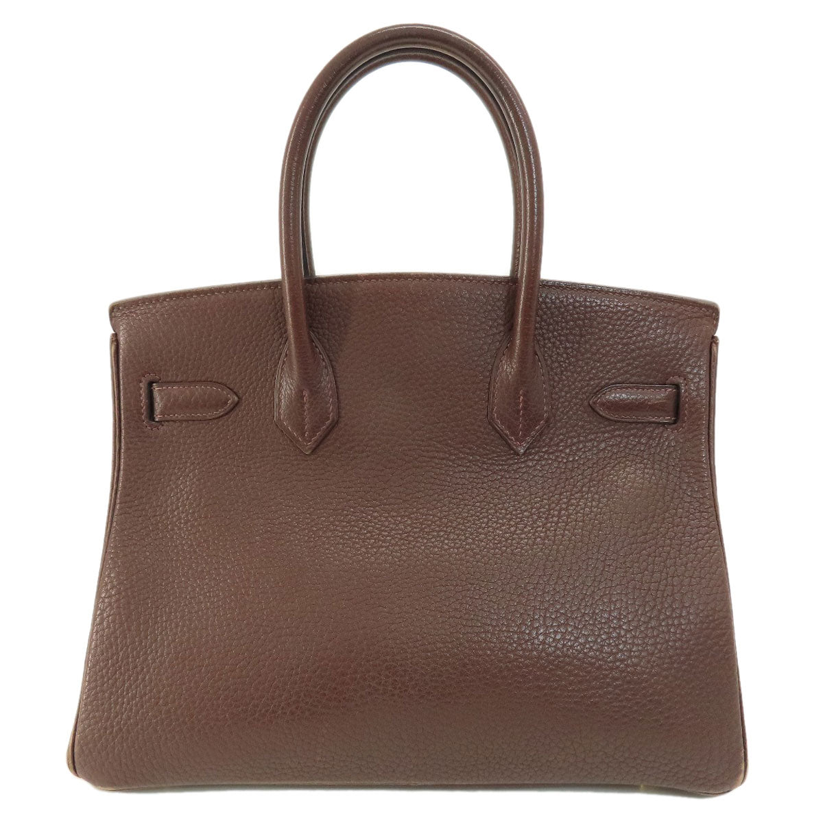 HERMES   Handbag Birkin 30 Brown GoldHardware Taurillon Clemence Ladies