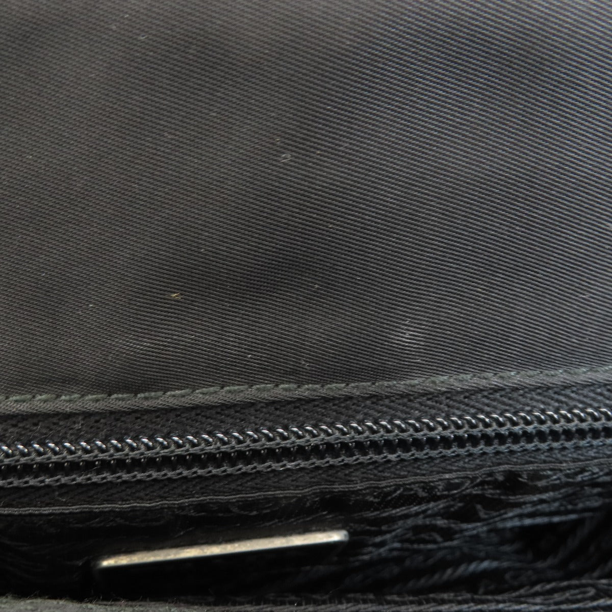 PRADA Logo Hardware Handbag Nylon Ladies [Used]