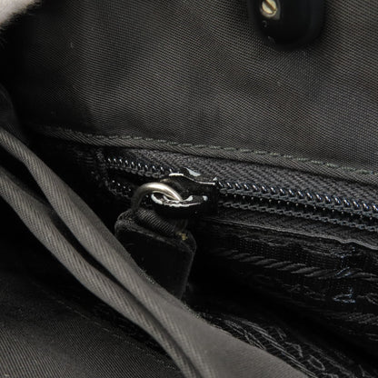 プラダ ロゴ金具 ハンドバッグ ナイロン素材 レディース 【中古】【PRADA】