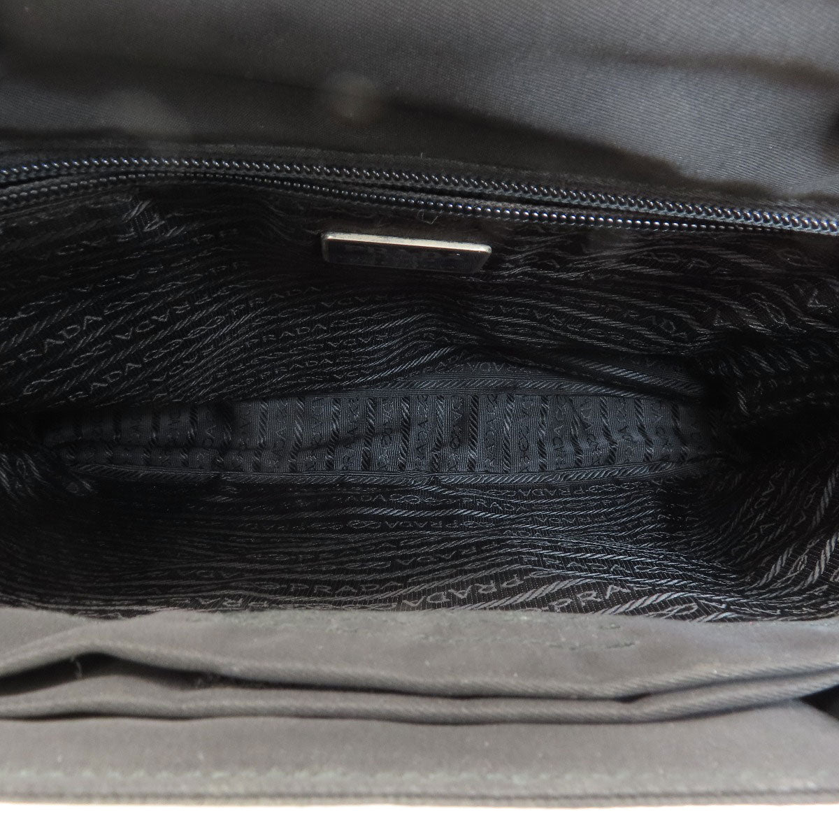 PRADA Logo Hardware Handbag Nylon Ladies [Used]