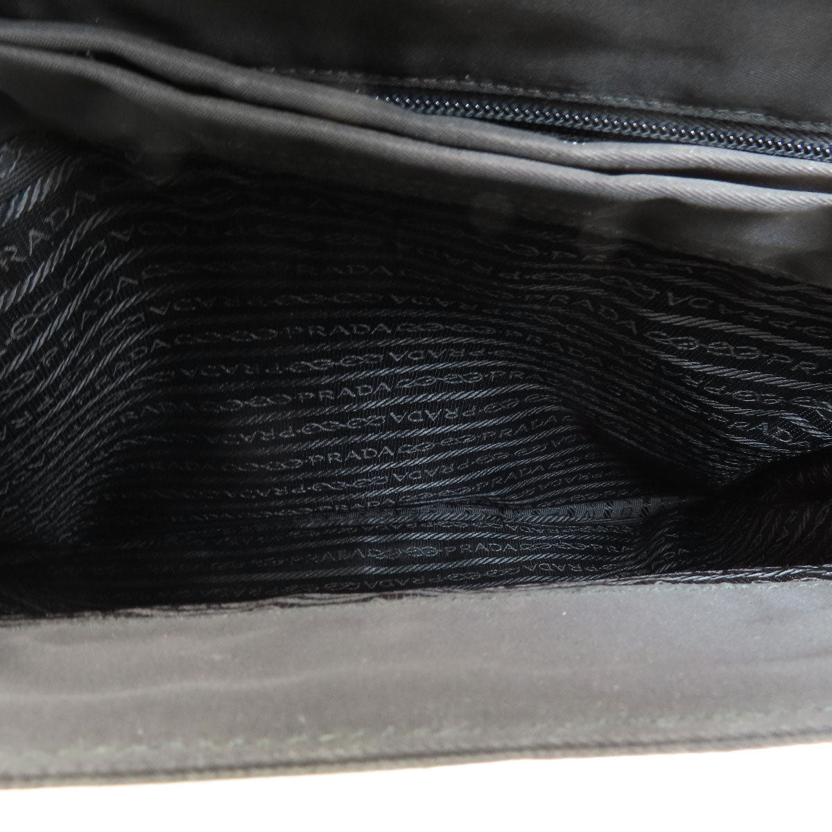 PRADA Logo Hardware Handbag Nylon Ladies [Used]