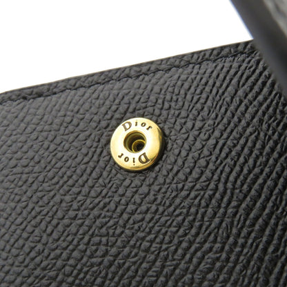 CHRISTIAN DIOR saddle Bifold Wallet with Coin Pocket Calf Ladies [Used]