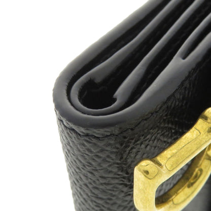 CHRISTIAN DIOR saddle Bifold Wallet with Coin Pocket Calf Ladies [Used]